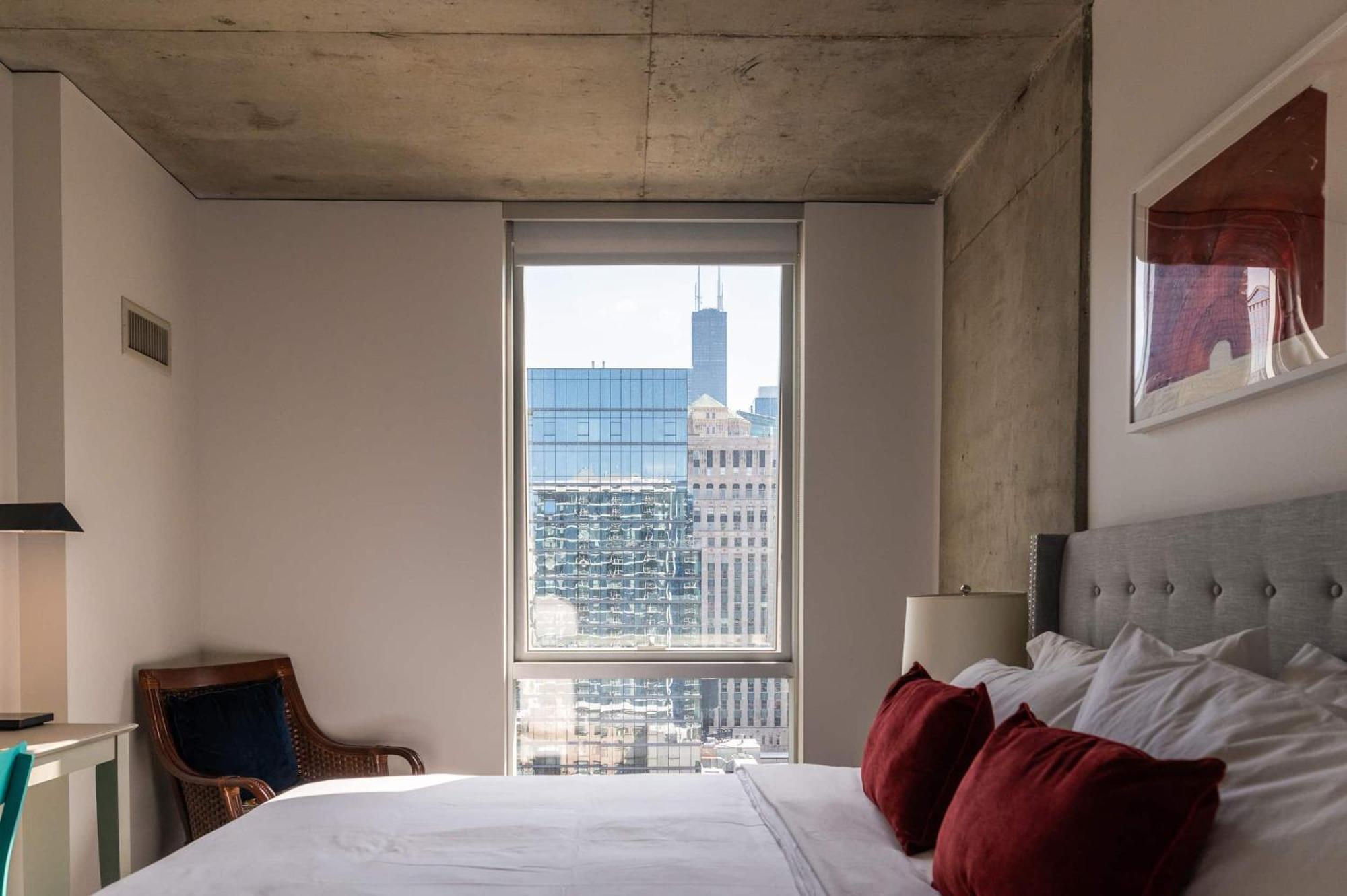 2Br Elegant Premium Suite With Balcony & Sweeping City Views Chicago Eksteriør bilde