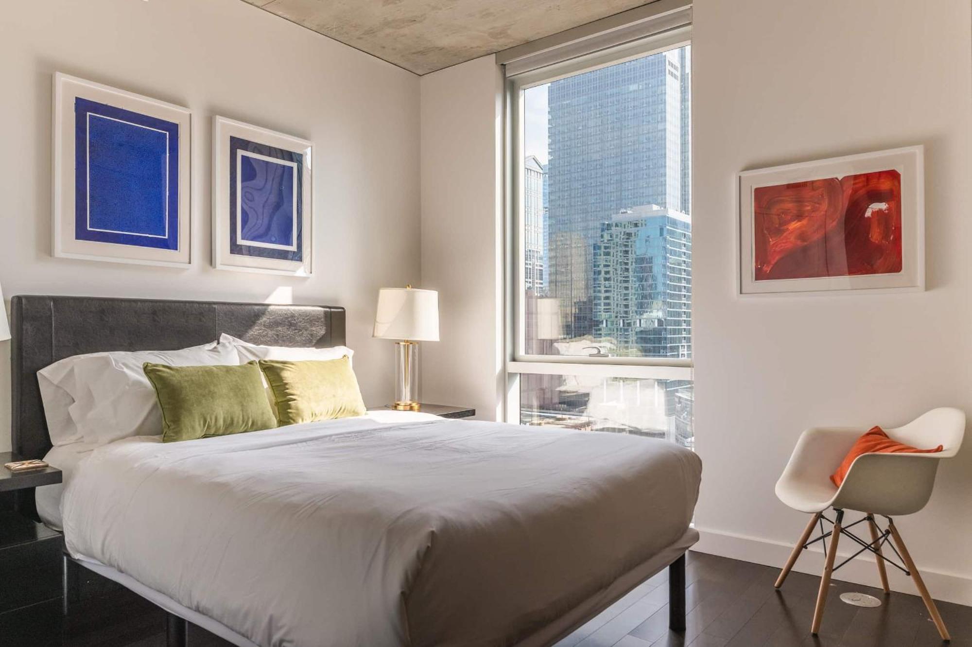 2Br Elegant Premium Suite With Balcony & Sweeping City Views Chicago Eksteriør bilde