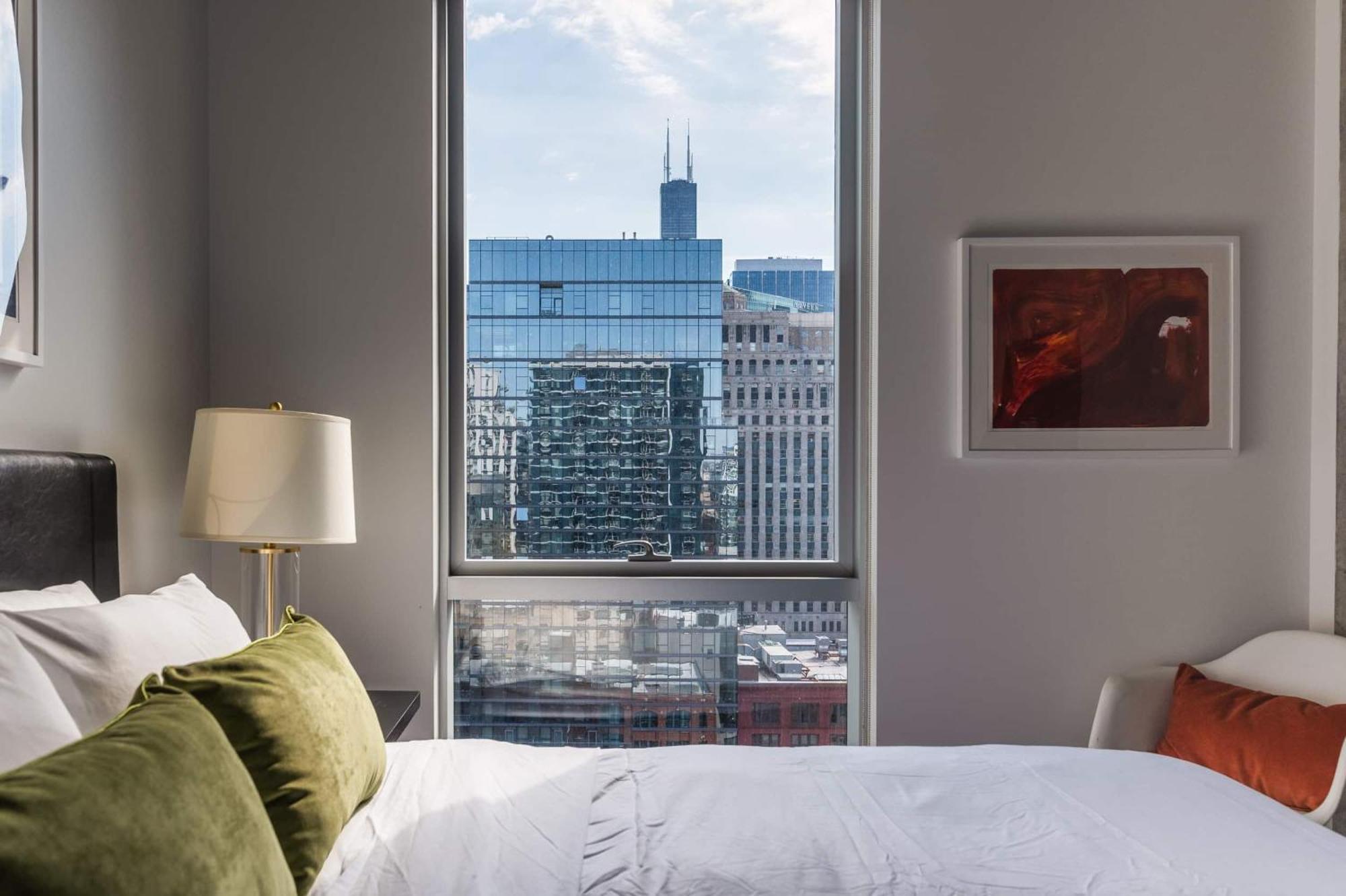 2Br Elegant Premium Suite With Balcony & Sweeping City Views Chicago Eksteriør bilde